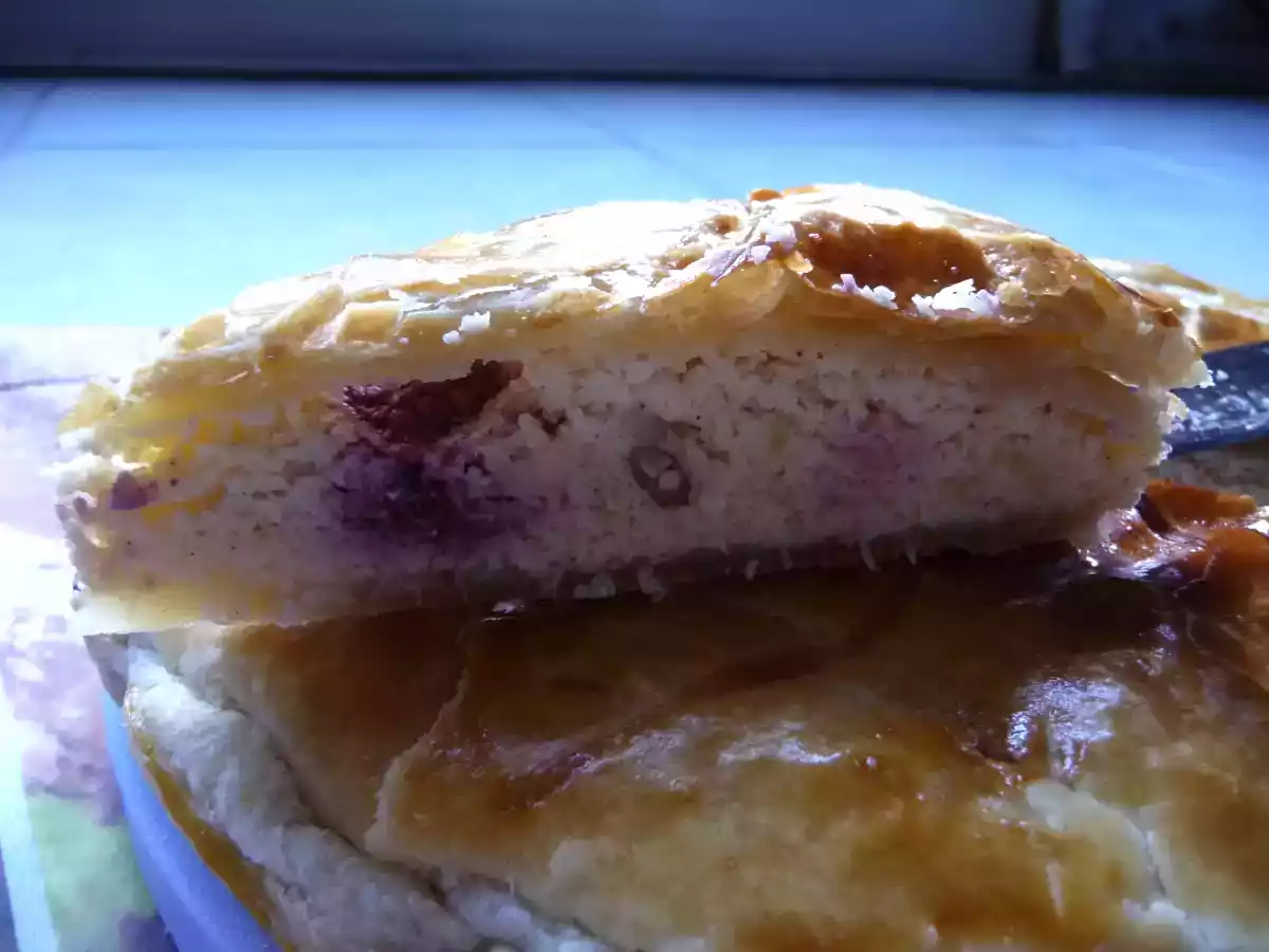 Galette des rois noix de coco/framboises - photo 2