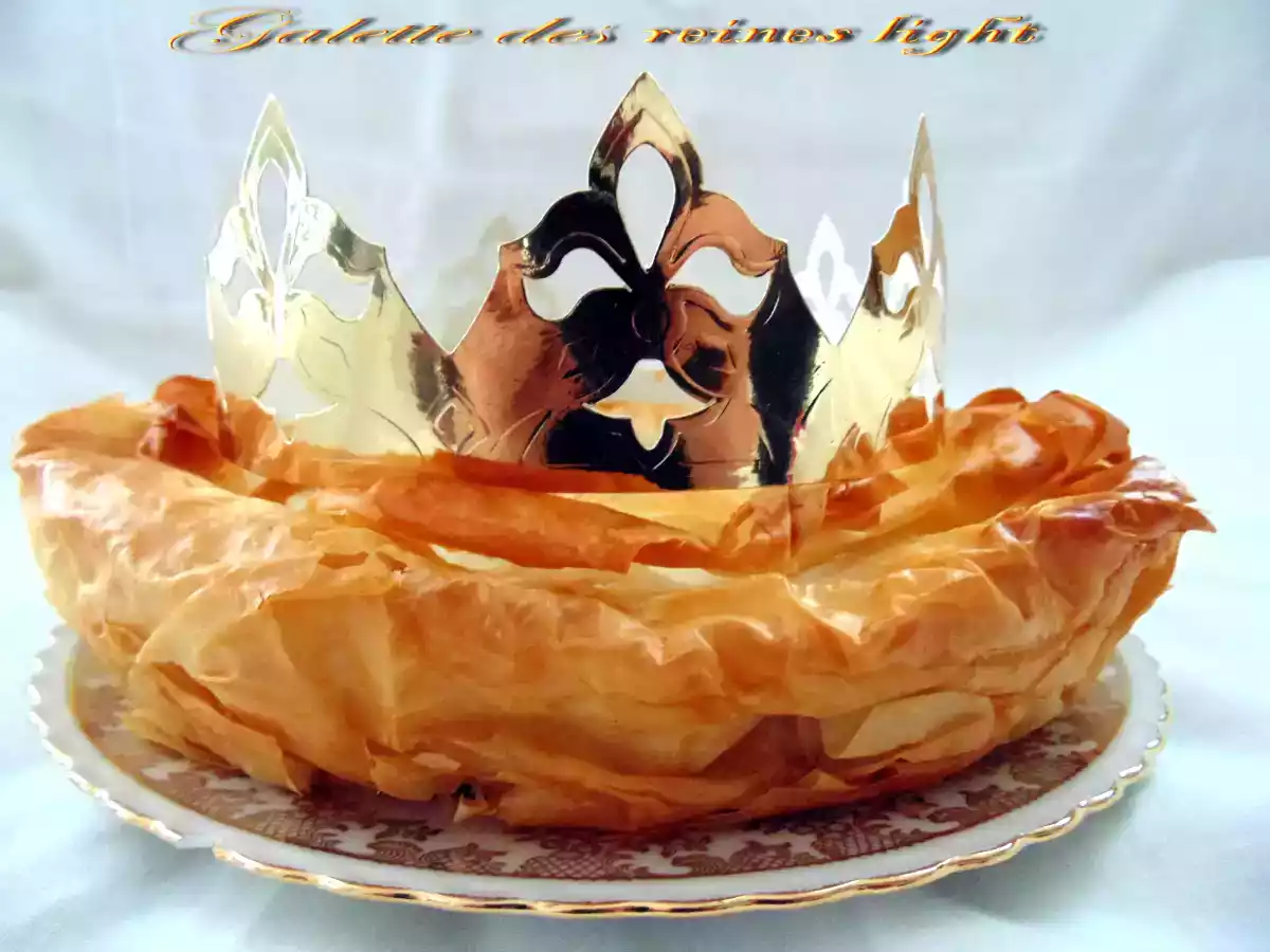 Galette des rois (ou reines) light !