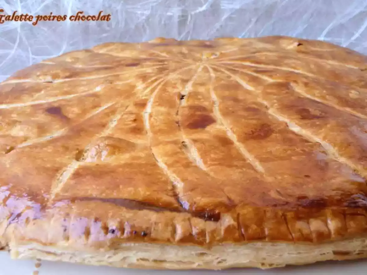 Galette des rois poires chocolat