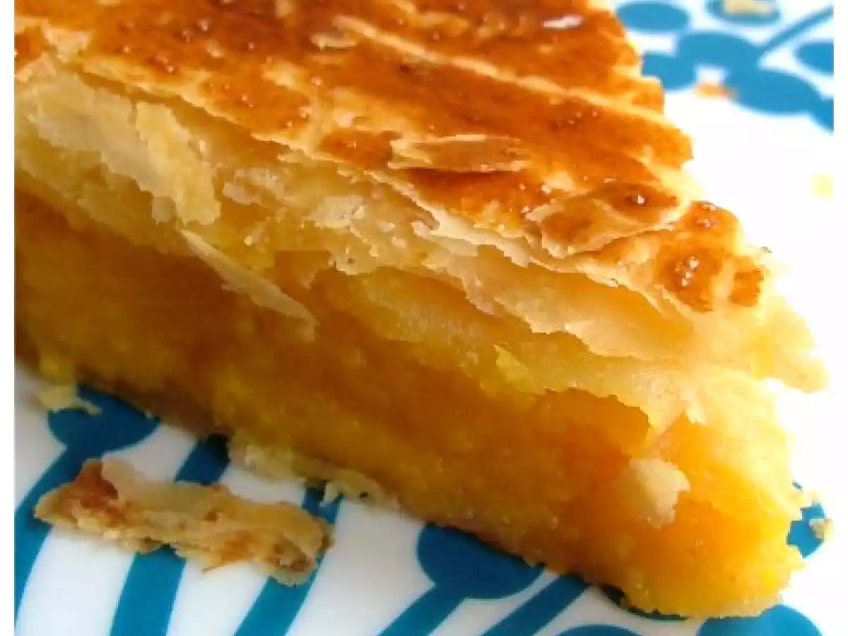 Galette des rois potimarron, vanille et amande - photo 2