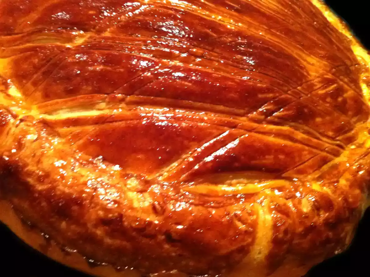 Galette des rois (sans beurre) Frangipane Noix et Poires ! - photo 2