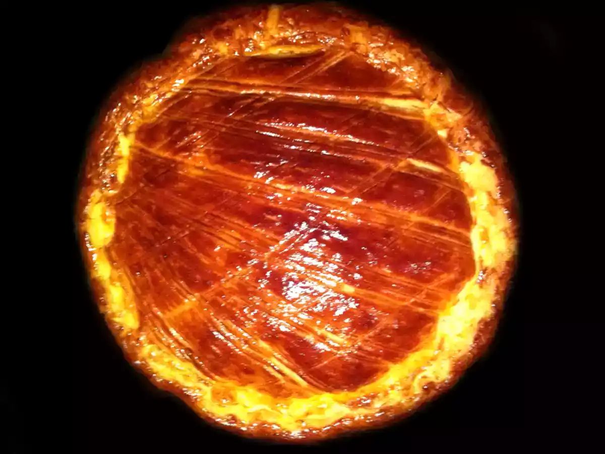 Galette des rois (sans beurre) Frangipane Noix et Poires ! - photo 3