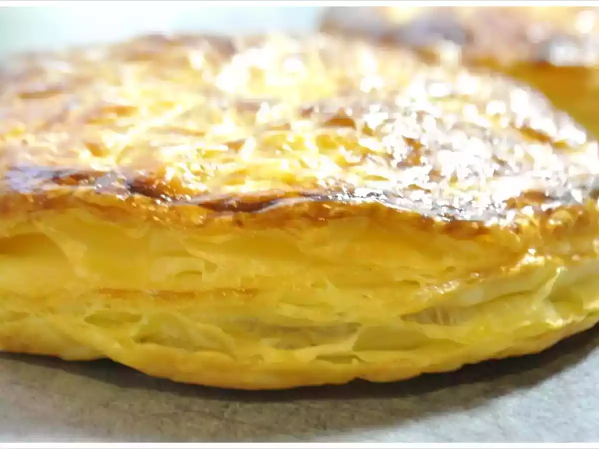 Galette des rois sans sucre ajouté aux edulcorant pour épiphanie - photo 4
