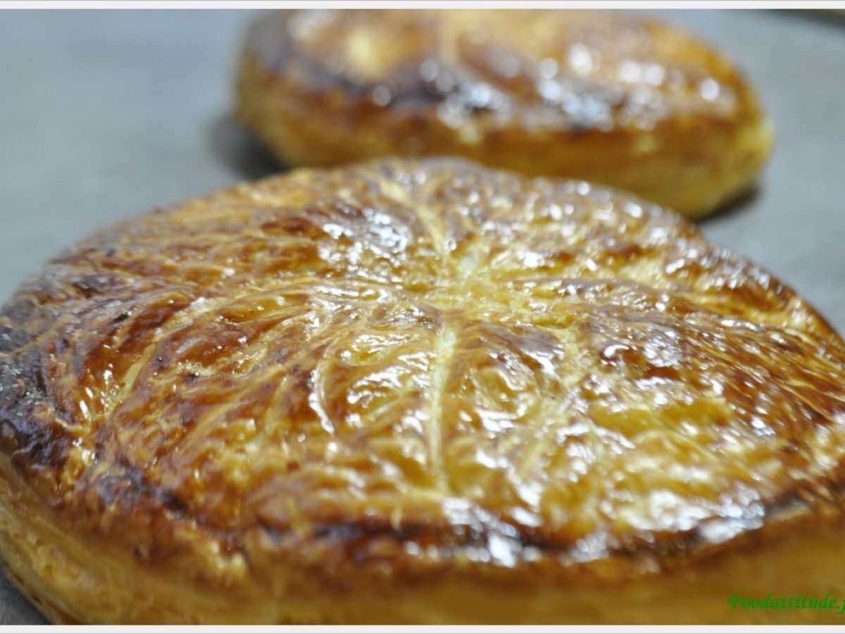 Galette des rois sans sucre ajouté aux edulcorant pour épiphanie