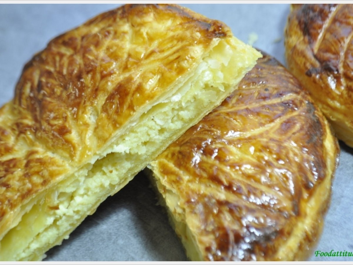 Galette des rois sans sucre ajouté aux edulcorant pour épiphanie