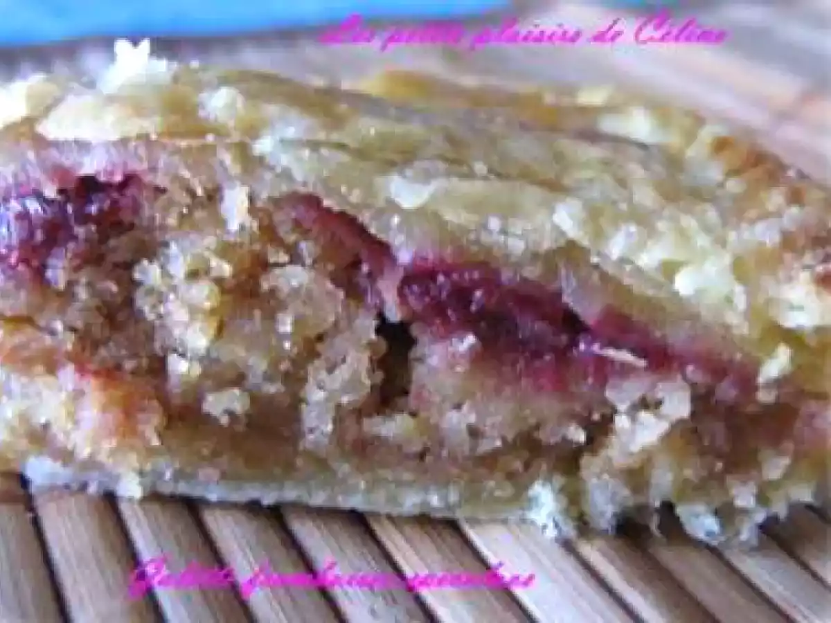 Galette des rois spéculoos framboise