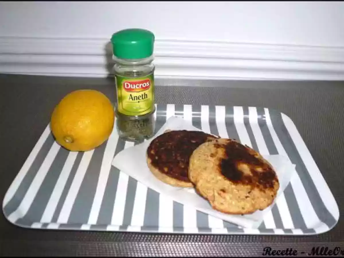 Galette Dukan au saumon