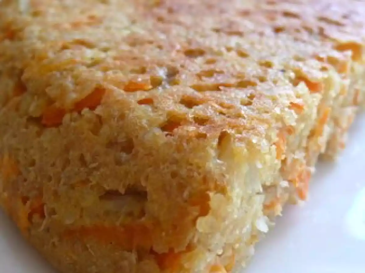 Galette familiale aux flocons de quinoa