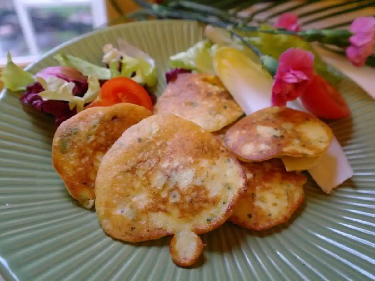 GALETTE FONDANTE AUX COURGETTES ' Entrée ou Plat FACILE