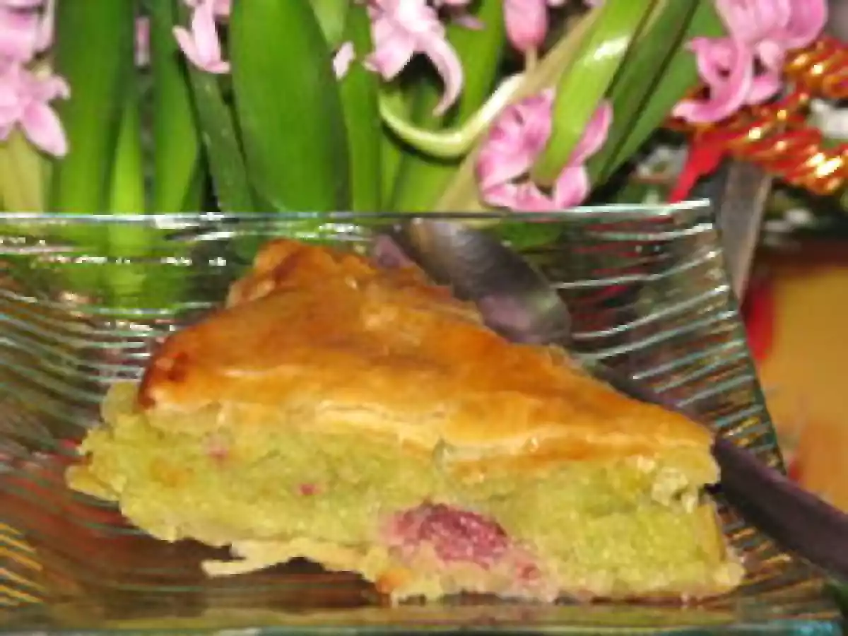 Galette frangipane, pistache et griottes - photo 2