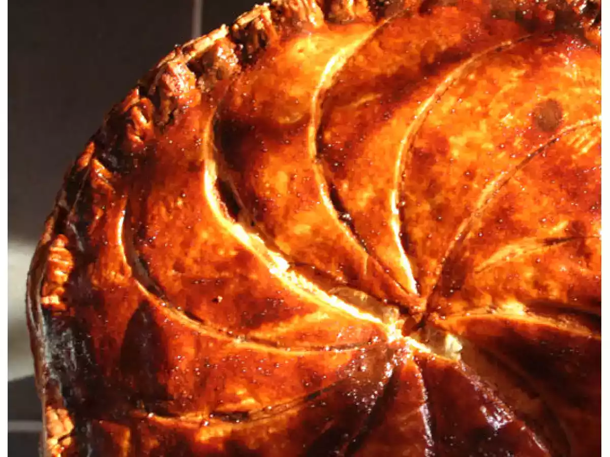 Galette mi-frangipane mi-crème patissière