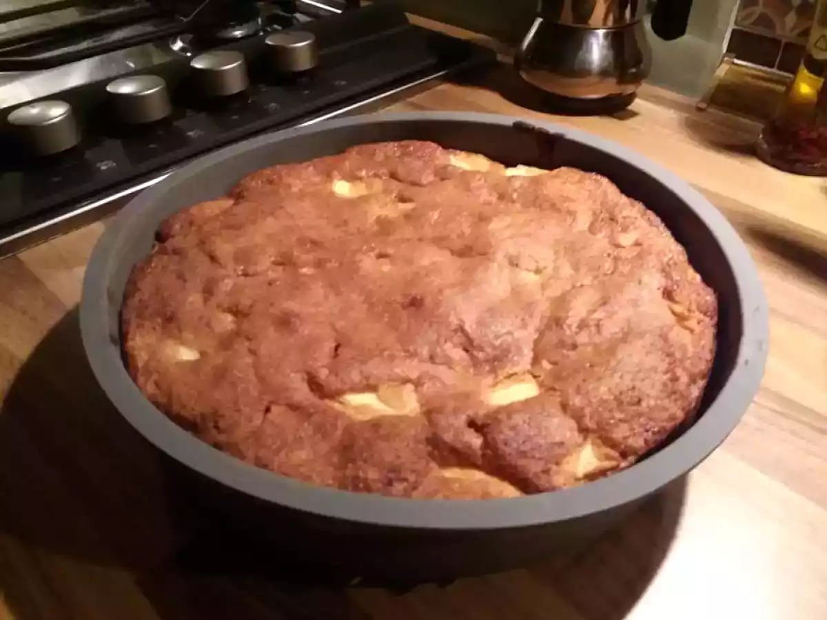 Galette moelleuse aux pommes