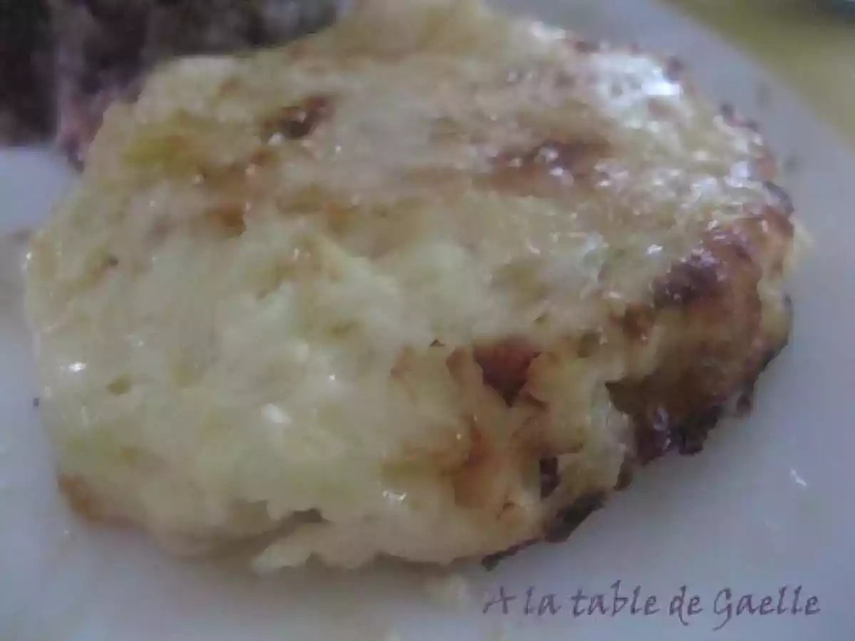 Galette pomme de terre - carotte façon dauphinoise