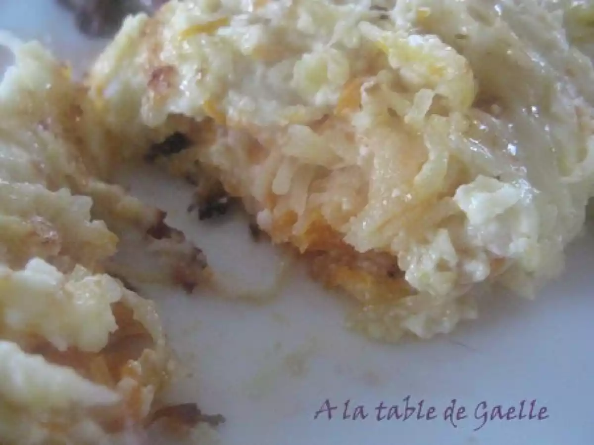 Galette pomme de terre - carotte façon dauphinoise - photo 2