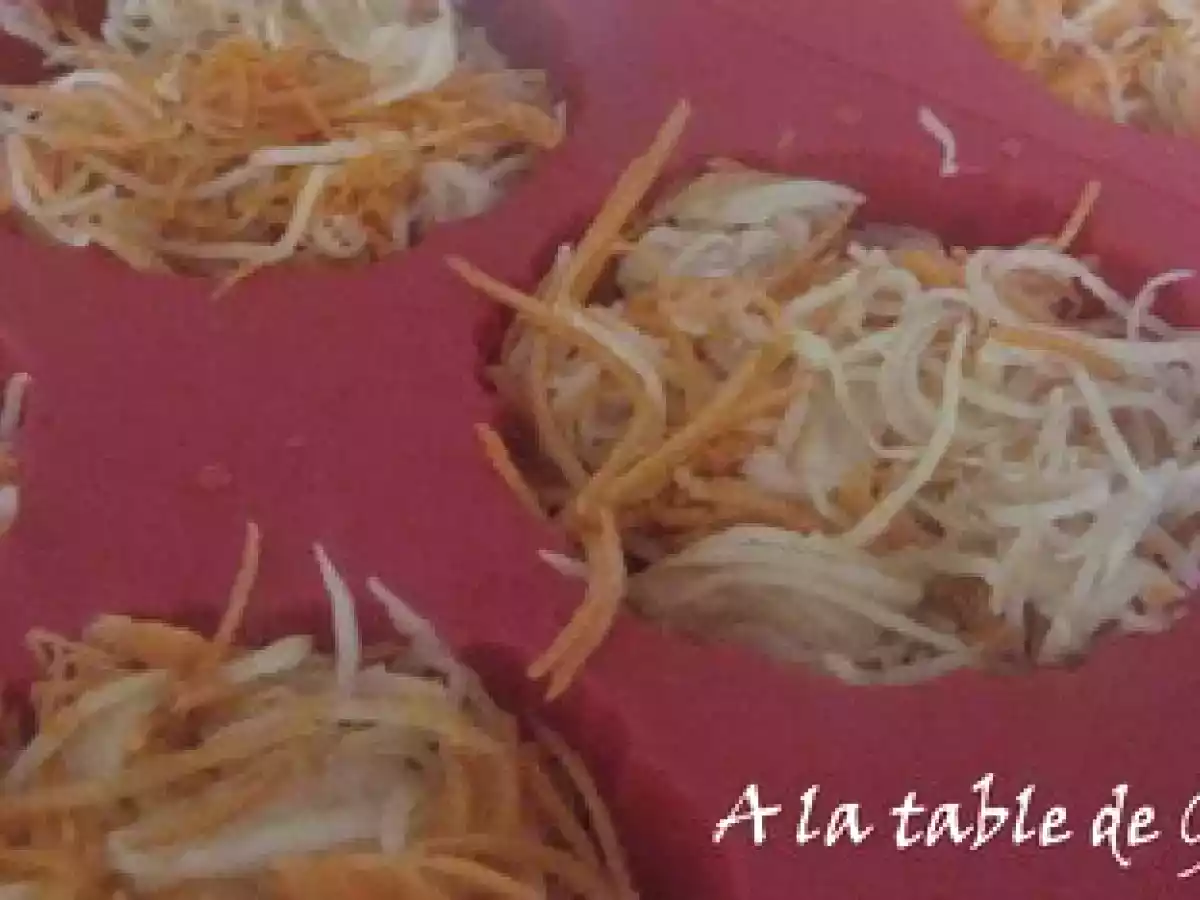 Galette pomme de terre - carotte façon dauphinoise - photo 3