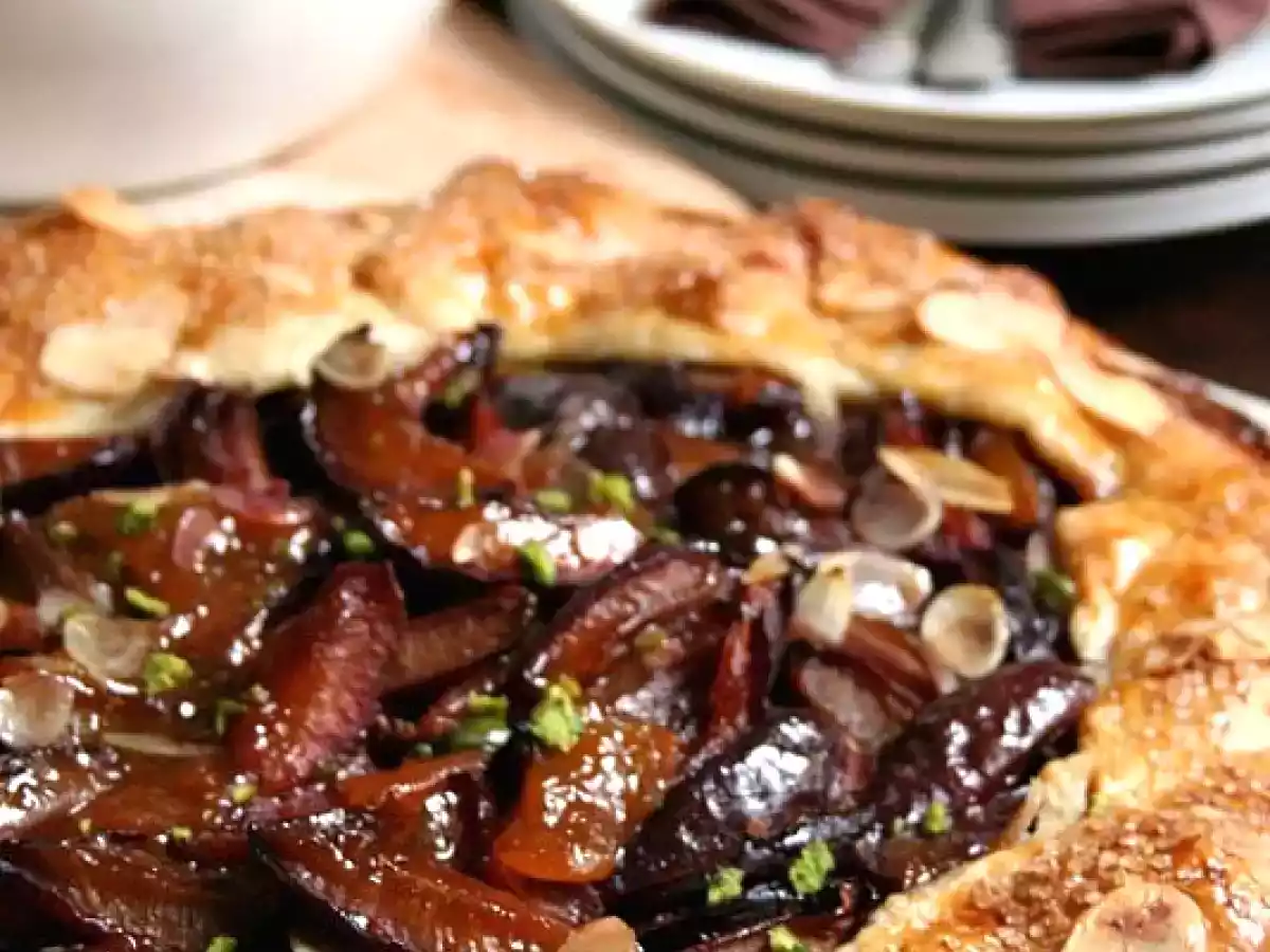 Galette Rustique aux Quetsches et Amandes - photo 2