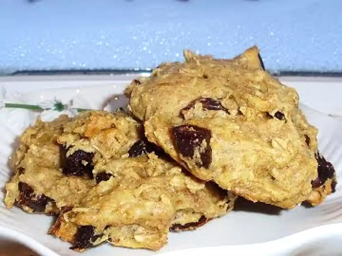 Galette santé aux dattes et aux noix