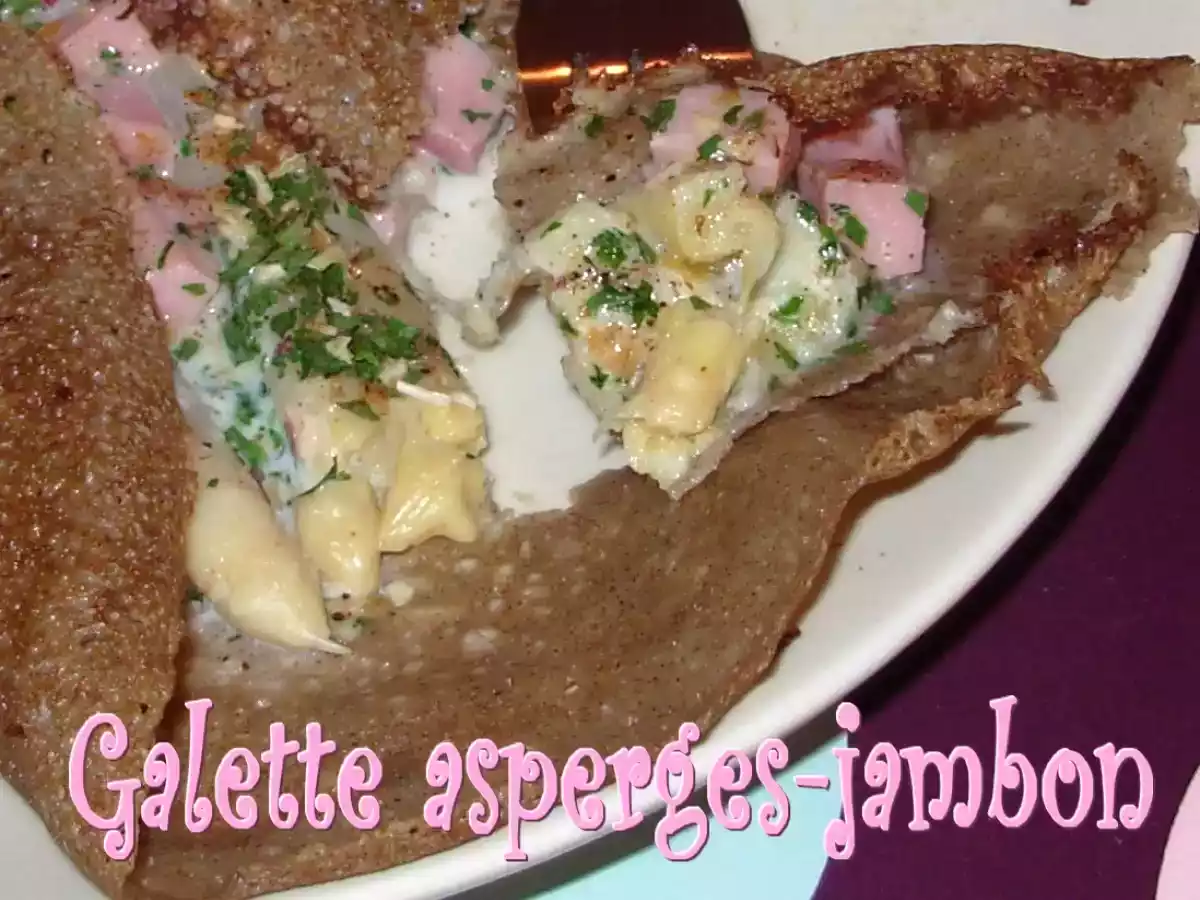 Galettes asperges-jambon - photo 2