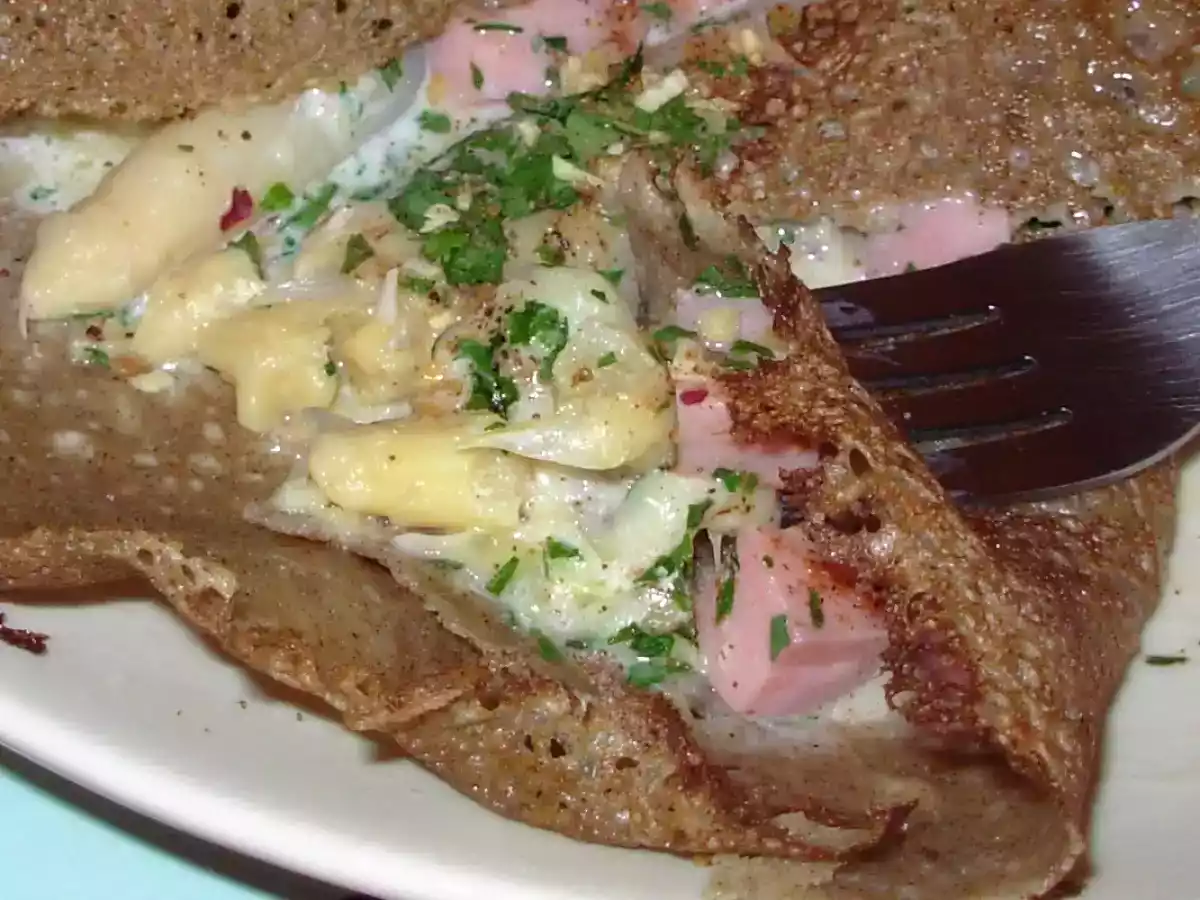 Galettes asperges-jambon - photo 3