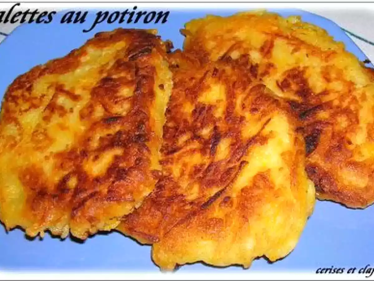 GALETTES AU POTIRON ( recette polonaise ) - photo 2