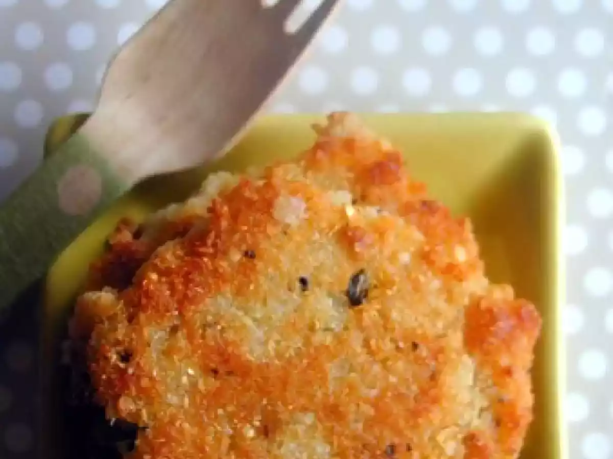 Galettes au quinoa qui croustille