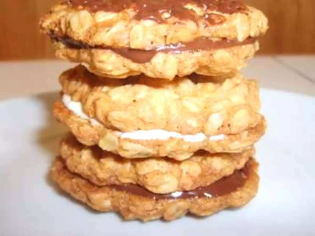 Galettes aux flocons d'avoine et au chocolat