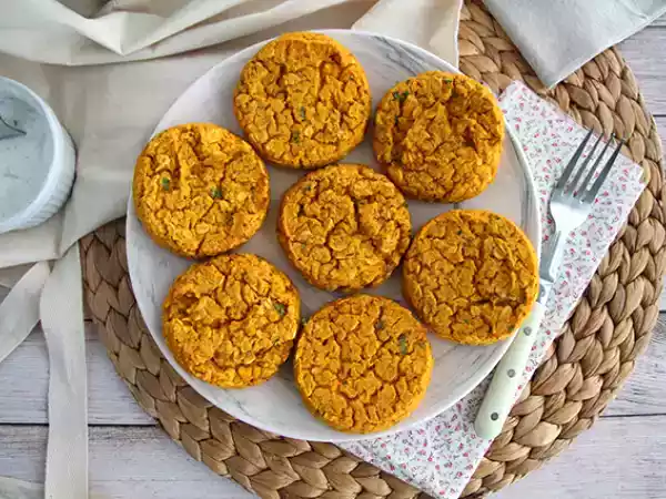 Recette Galettes aux lentilles corail et carottes