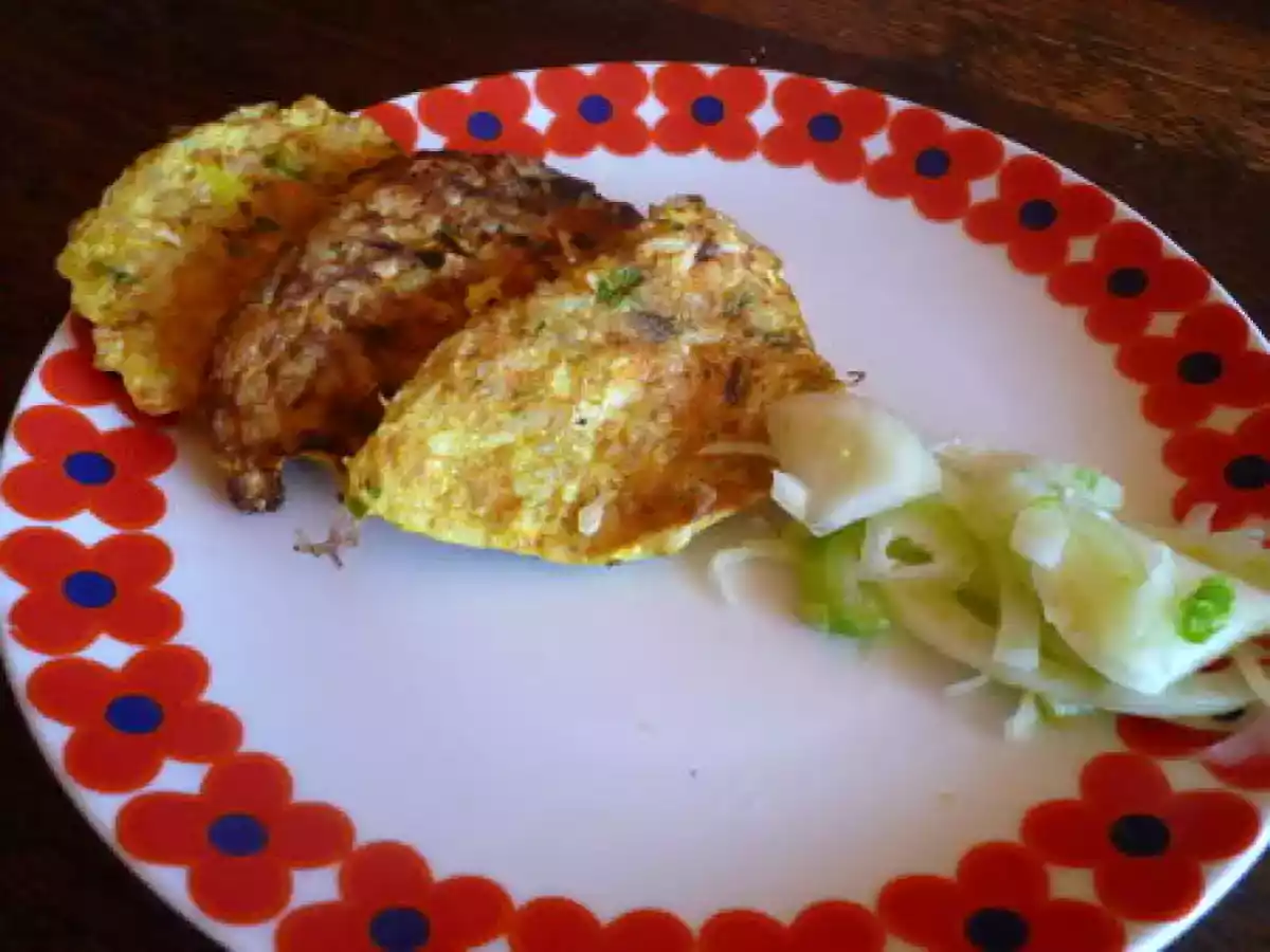 Galettes de boulghour aux légumes et au chèvre - photo 2