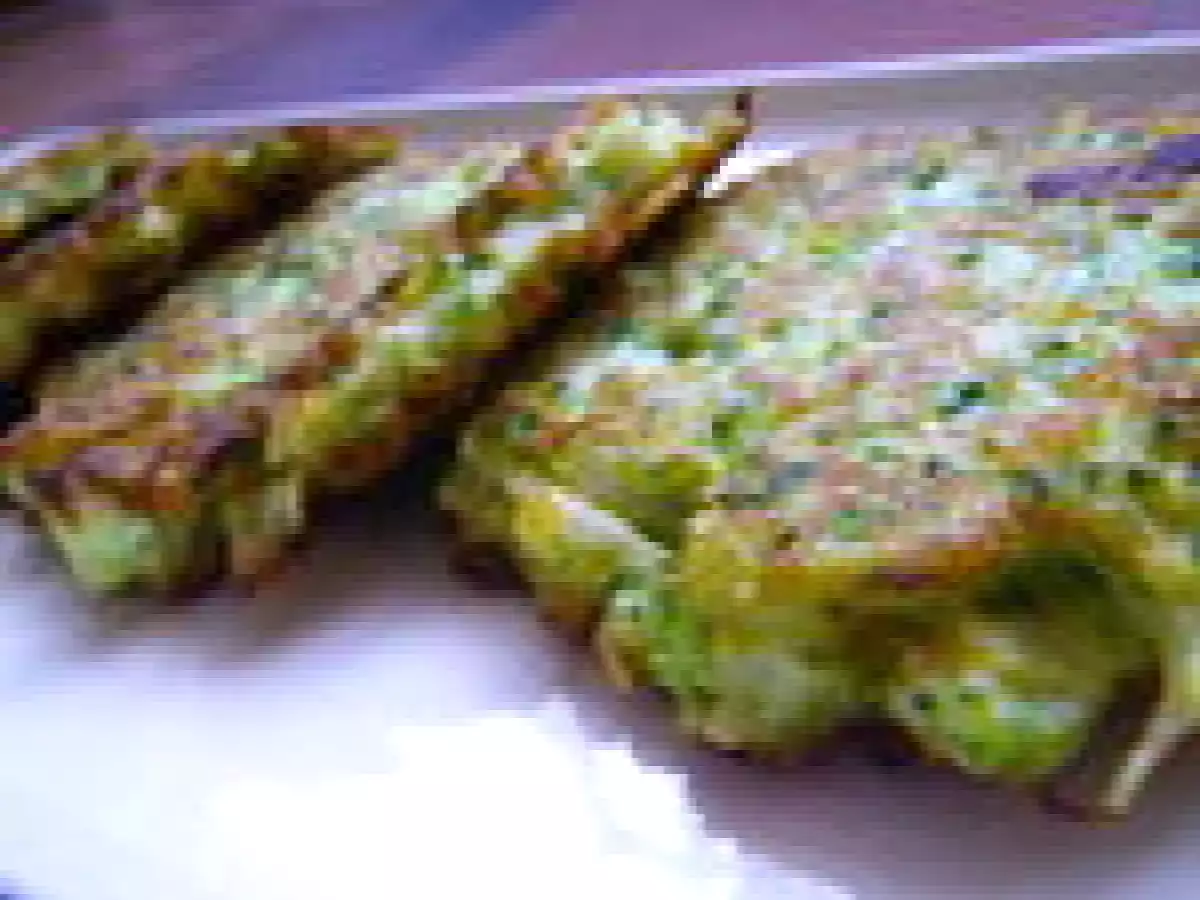 Galettes de chou fleur et brocolis