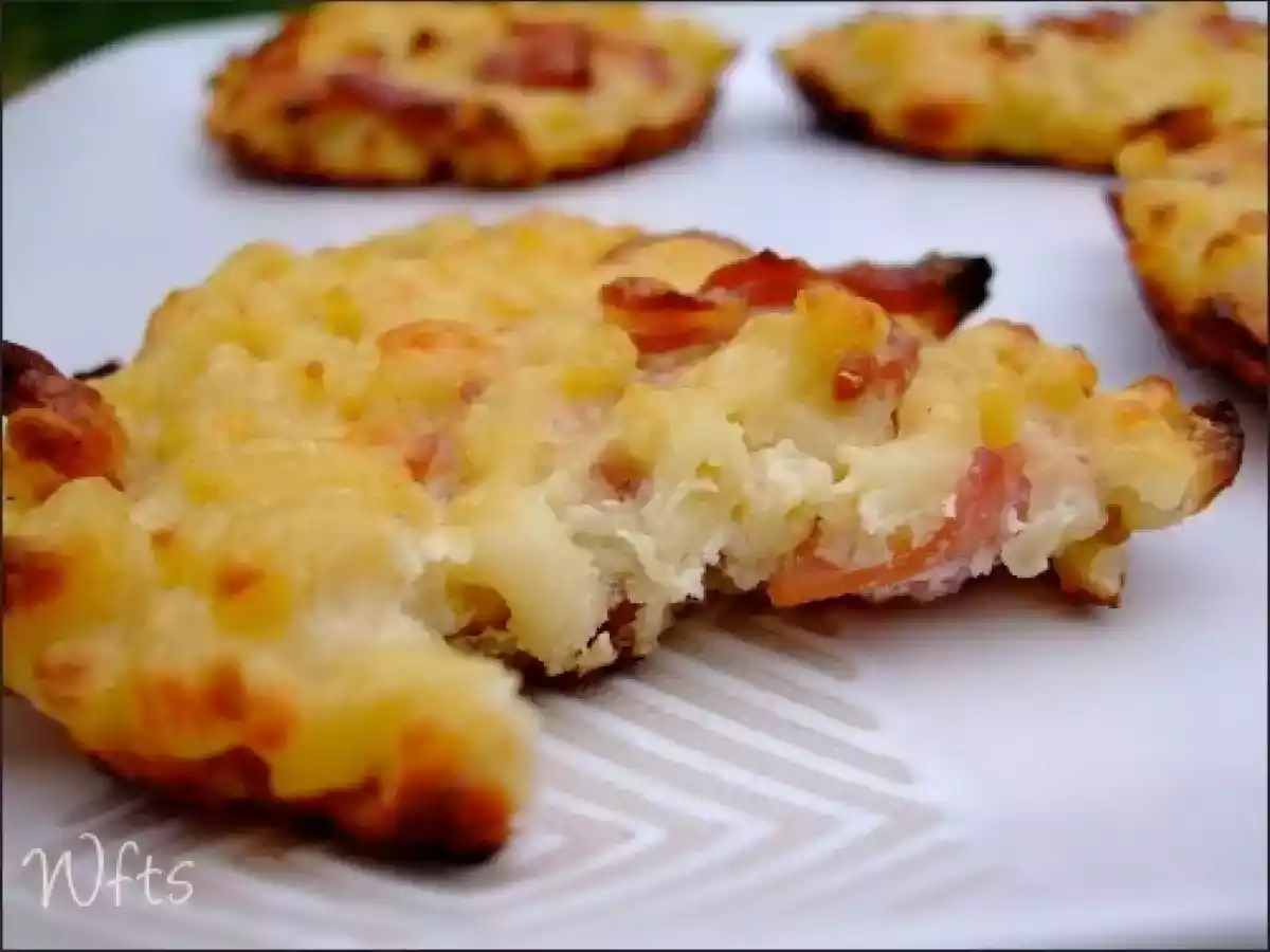 Galettes de coquillettes au bacon - photo 2