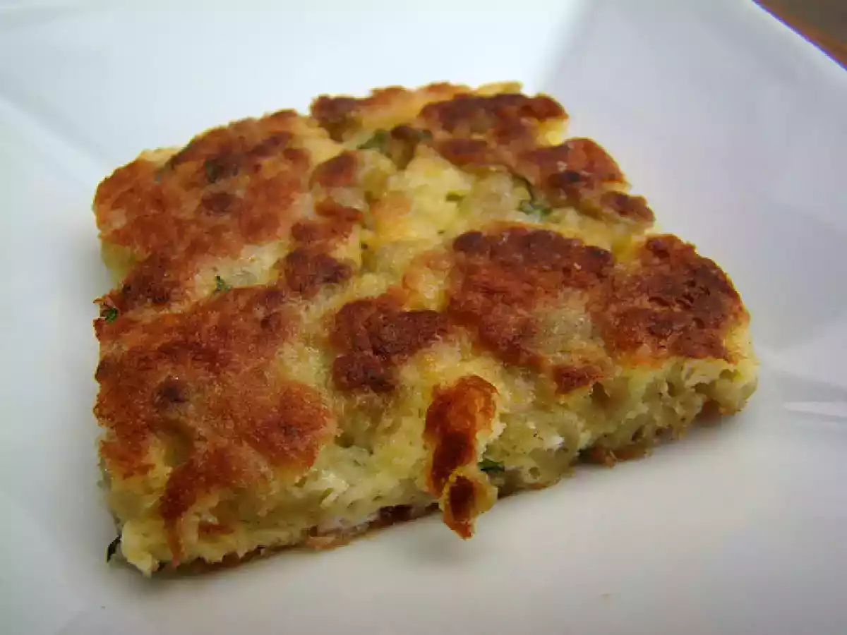 Galettes de coquillettes au fromage