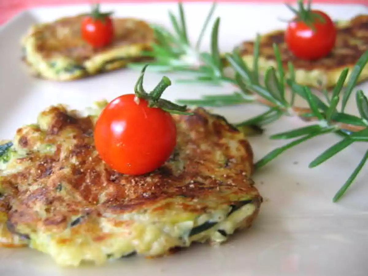 Galettes de courgettes