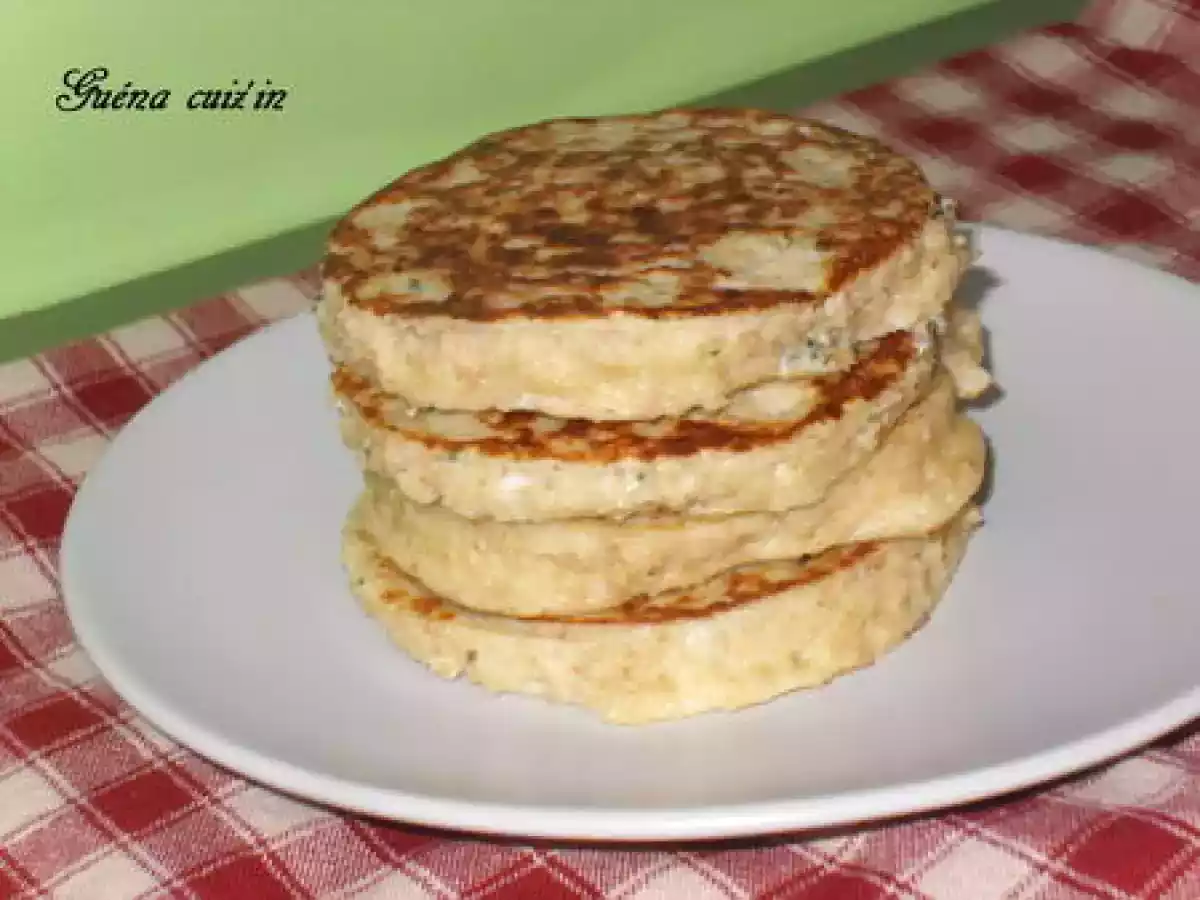 Galettes de flocons d'avoine au fromage