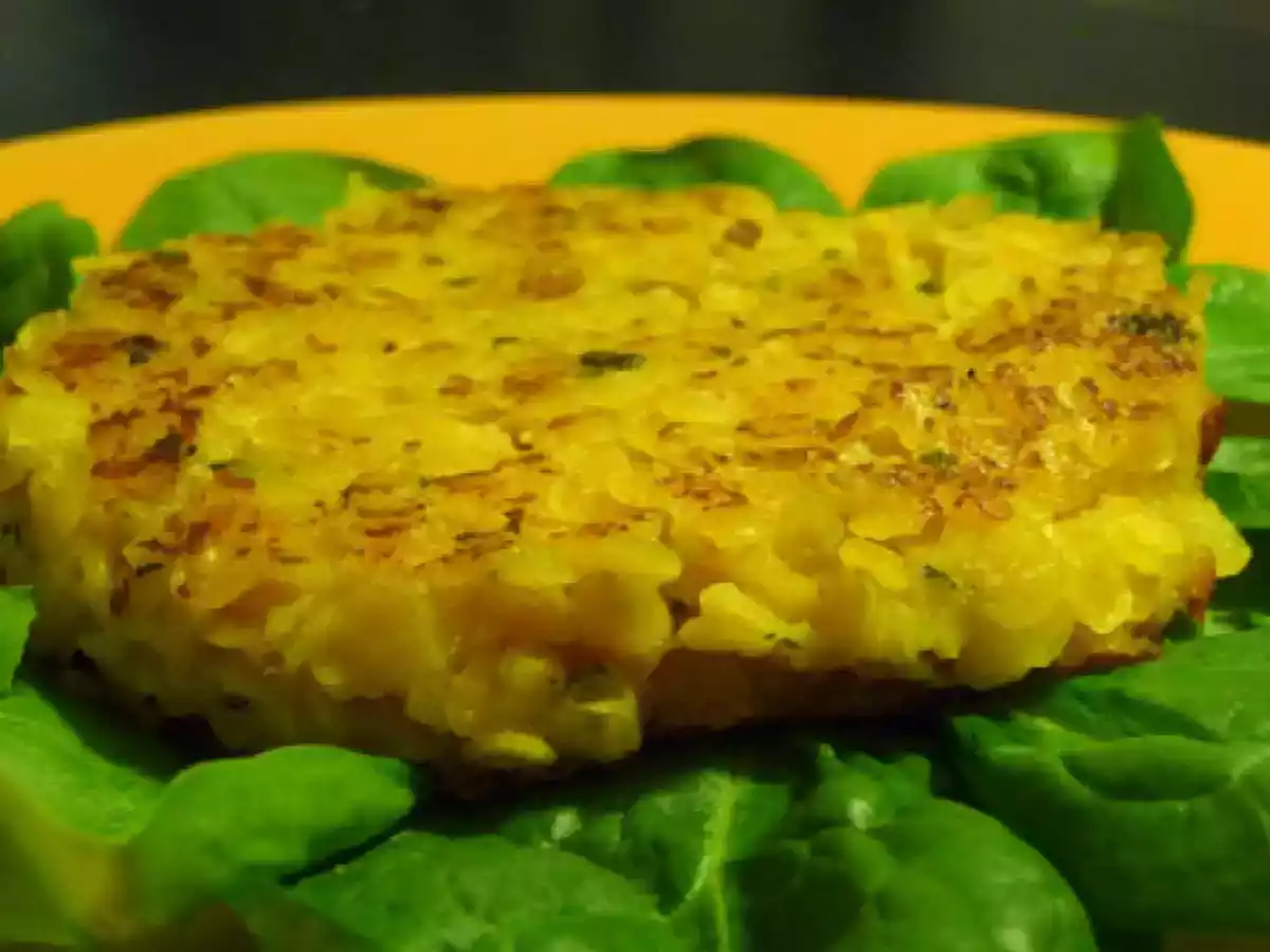Galettes de lentilles corail à l'indienne