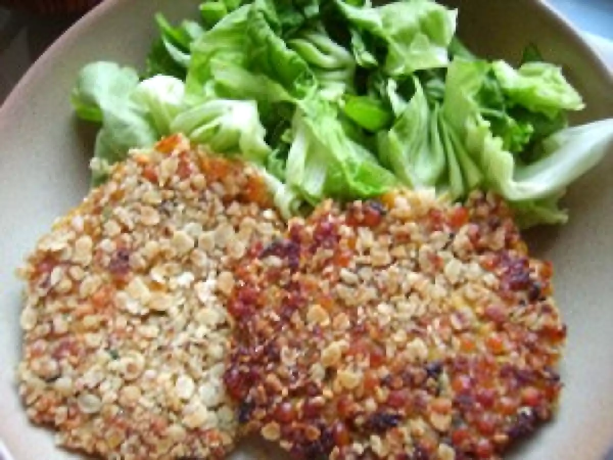 GALETTES DE LENTILLES CORAIL AUX COURGETTES - photo 3