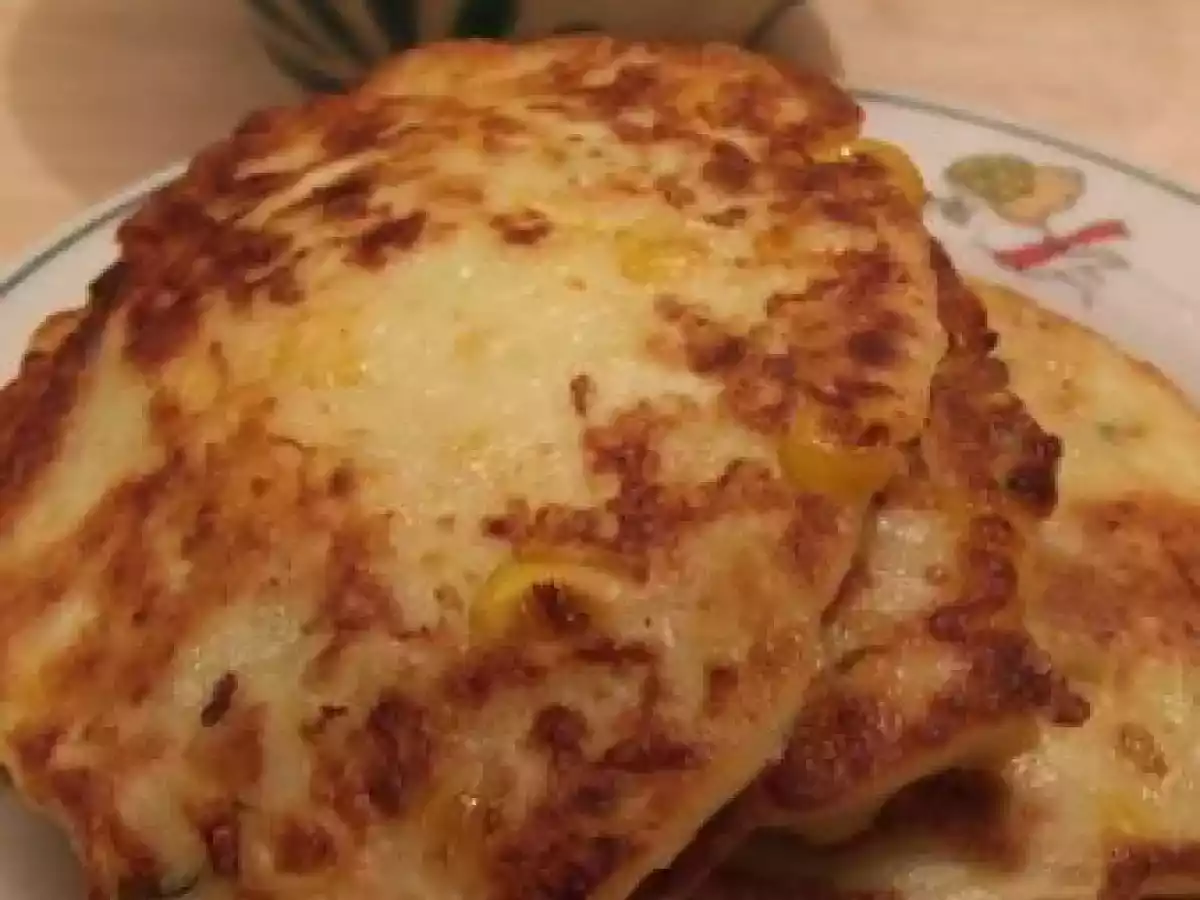 Galettes de maïs et courgette