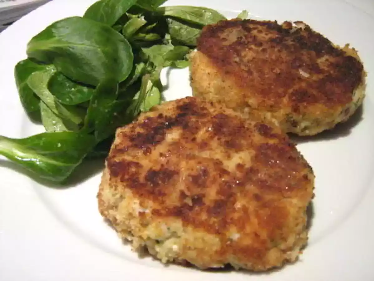 Galettes de poisson coriandre et curry - photo 2