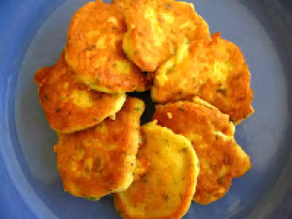 Galettes de pomme de terre, gouda au cumin