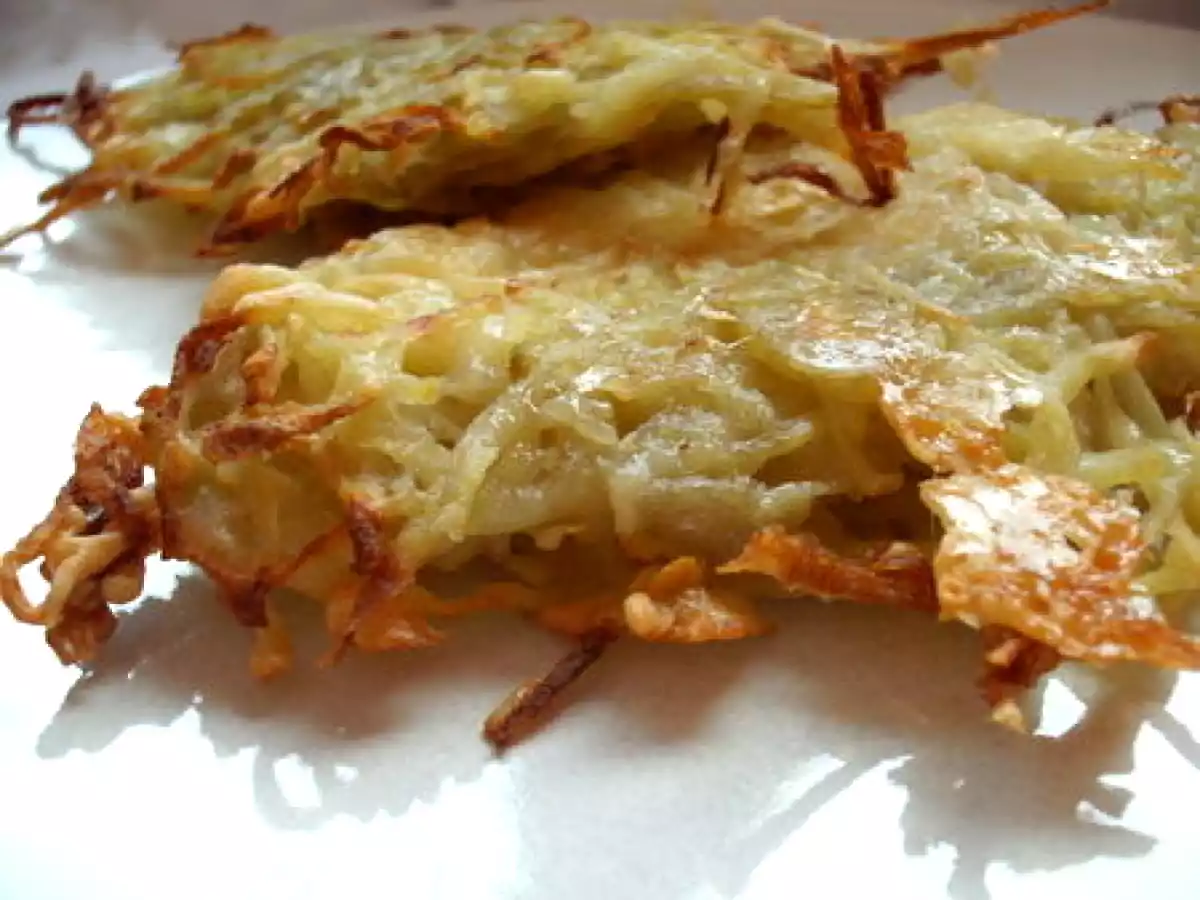 Galettes de pommes de terre au four selon Coco