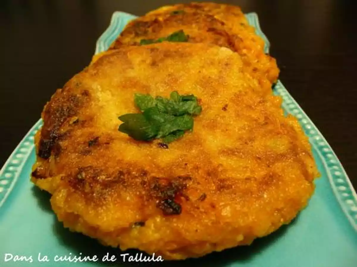 Galettes de potiron au parmesan - photo 2