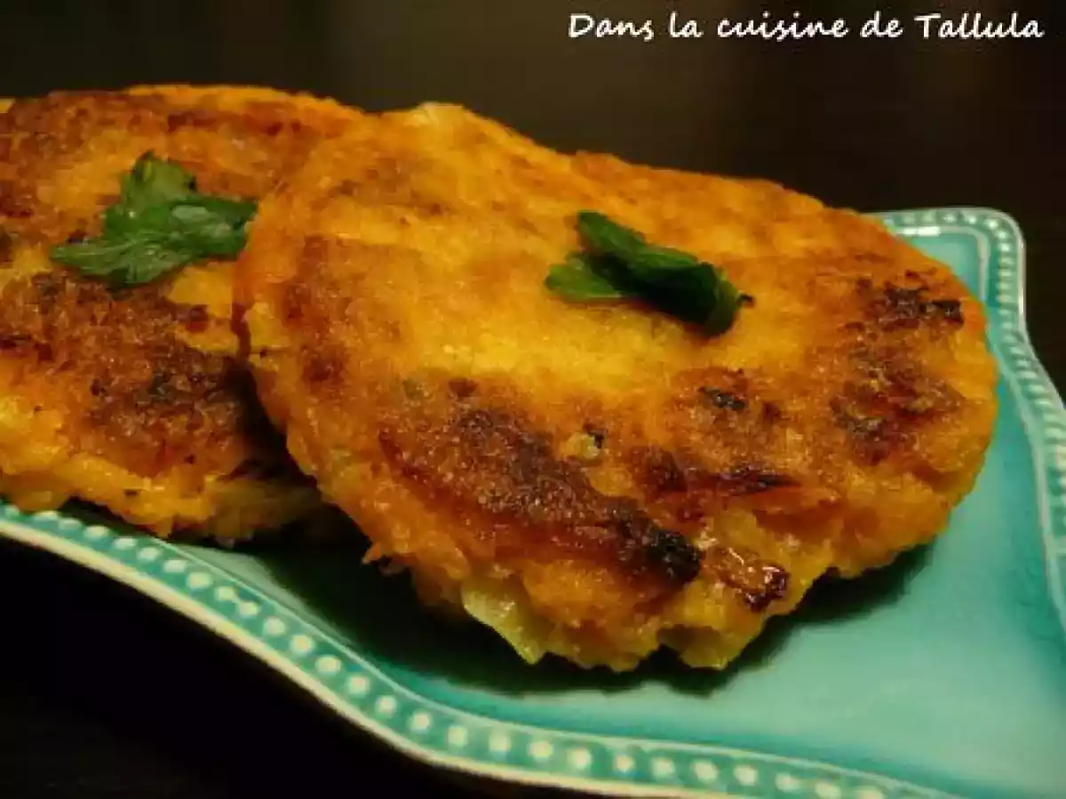 Galettes de potiron au parmesan - photo 6