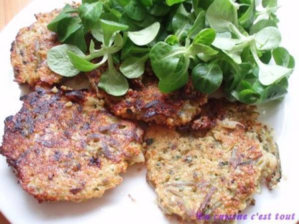 Galettes de Quinoa aux haricots verts