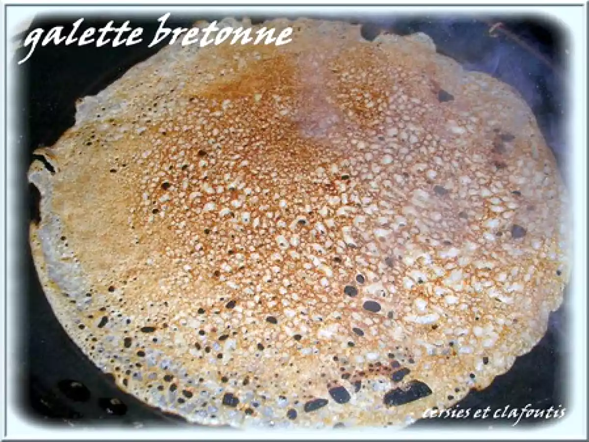 GALETTES DE SARRASIN FOURREES POIREAUX ET FROMAGE DE CHEVRE - photo 3