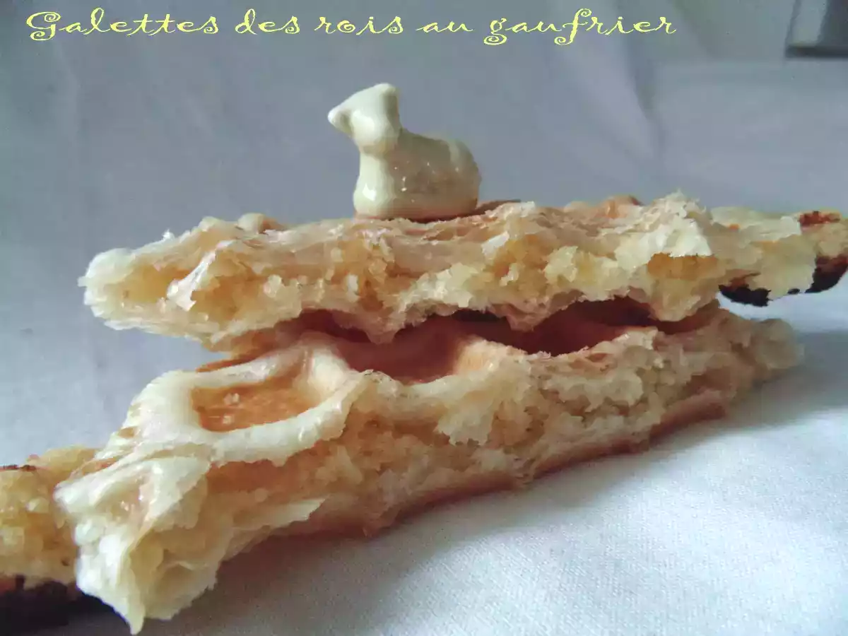Galettes des rois au gaufrier