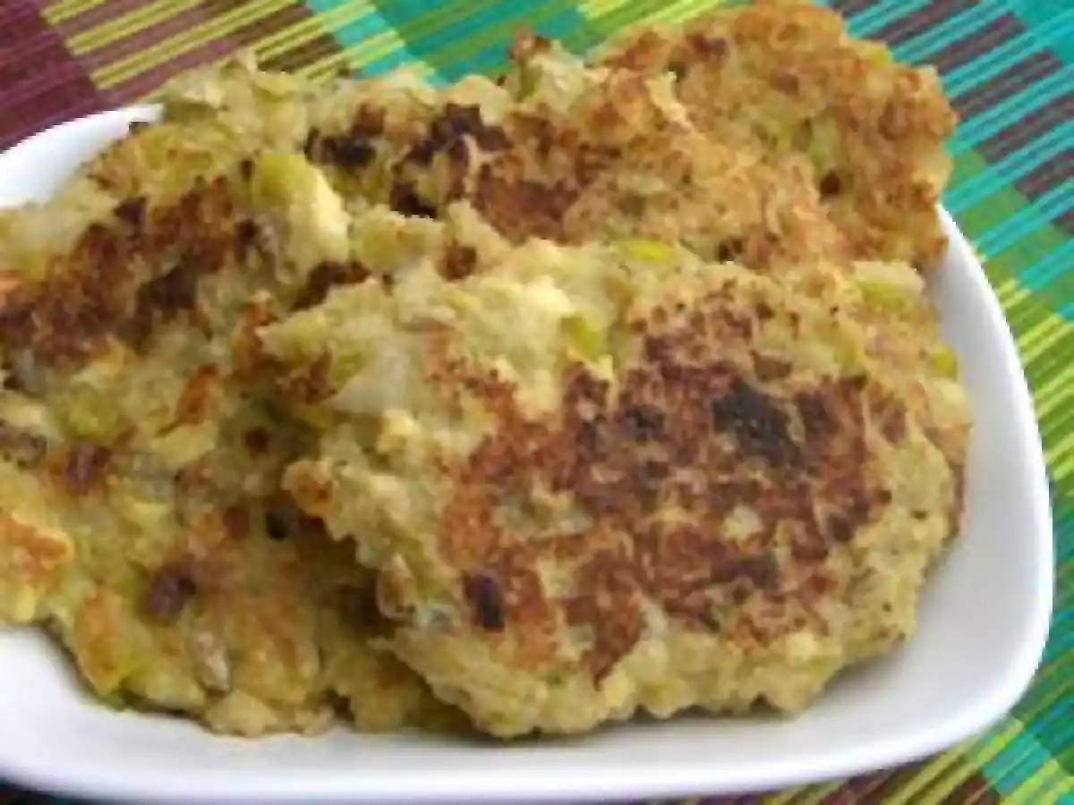 Galettes Gourmandes Tofu-Poireaux!!!!!