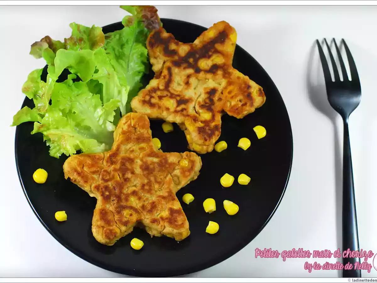 Galettes maïs et chorizo