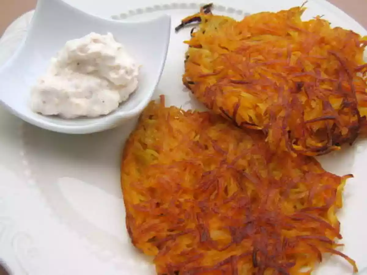 Galettes pommes de terre et potimarron