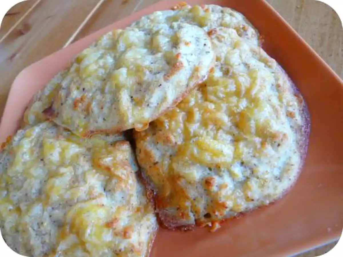 Galettes pulpe d'amandes et Comté (sans gluten)