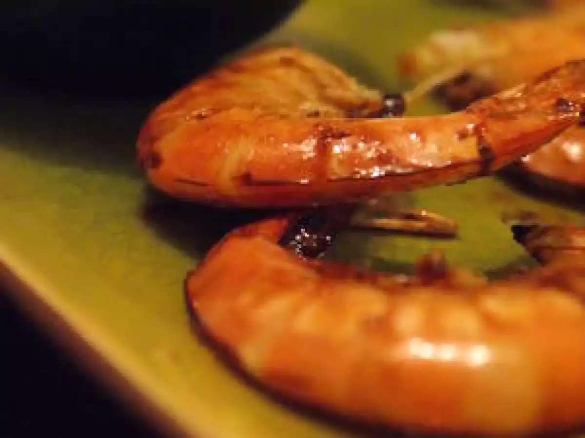 Gambas sautées au miel - photo 3