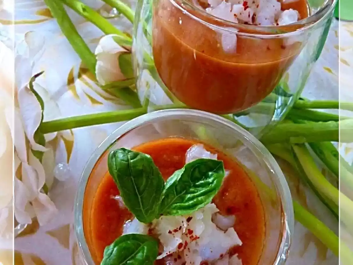 gaspacho et son dos de cabillaud - photo 3